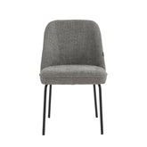 Chaise de salle à manger Julia - Lin gris